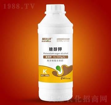 高濃縮螯合液肥-糖醇鉀-施補(bǔ)沃