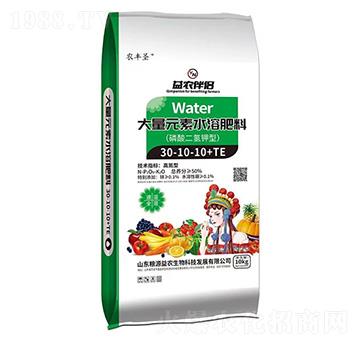 磷酸二氫鉀型大量元素水溶肥料30-10-10+TE-農豐圣