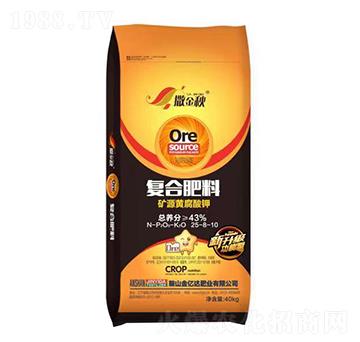 礦源黃腐酸鉀復(fù)合肥料25-8-10-撒金秋-金億達肥業(yè)