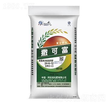 高氮高濃度通用肥24-6-12-撒可富-阿拉伯化肥
