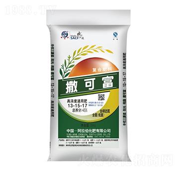 高濃度通用肥13-15-17-撒可富-阿拉伯化肥