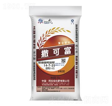 高濃度硫酸鉀型通用肥14-7-25-撒可富-阿拉伯化肥