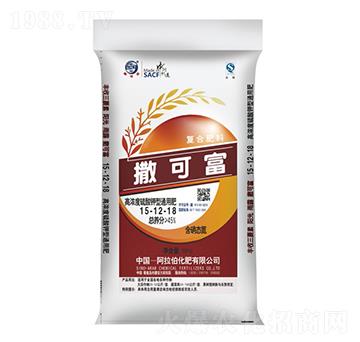 高濃度硫酸鉀型通用肥15-12-18-撒可富-阿拉伯化肥