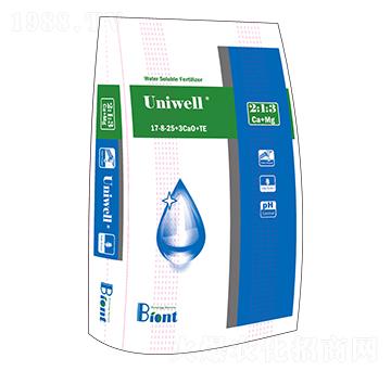 大量元素水溶肥料17-8-25+3CaO+MgO+TE-益沃-愛(ài)益七海