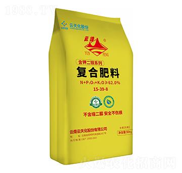含鉀二銨系列復(fù)合肥料15-39-8-云峰化工