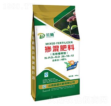 長效緩釋型摻混肥料26-10-12-藍盾化肥