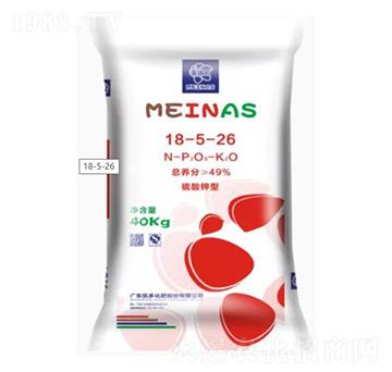 硫酸鉀型復合肥料18-5-26-凱多化肥