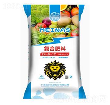 純硫酸鉀型復合肥料24-6-12-美納斯-凱多化肥