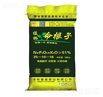 黃腐酸鉀摻混肥料25-10-16-植物命根子-鋅硼一代-星藍肥業(yè)