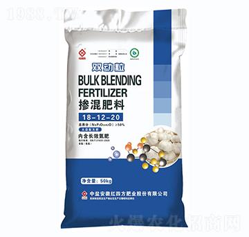 摻混肥料18-12-20-雙動粒-紅四方