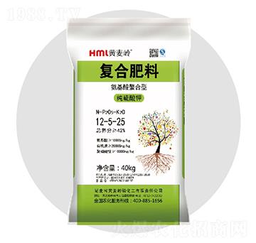 氨基酸復合肥料12-5-25硫基-黃麥嶺