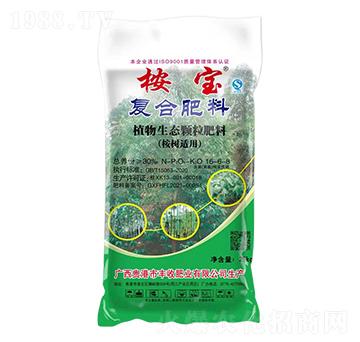 桉樹適用植物生態(tài)顆粒復(fù)合肥料16-6-8-桉寶-豐收肥業(yè)