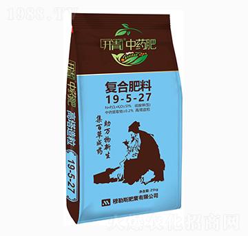 硫酸鉀型高塔造粒復合肥料19-5-27-開青中藥肥-穆勒斯肥業(yè)