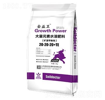 礦源平衡性大量元素水溶肥20-20-20+TE-金益衛(wèi)-嘉柏利