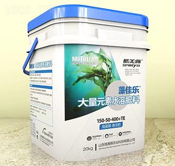藻佳樂(lè)大量元素水溶肥料150-50-400+TE-格美雅