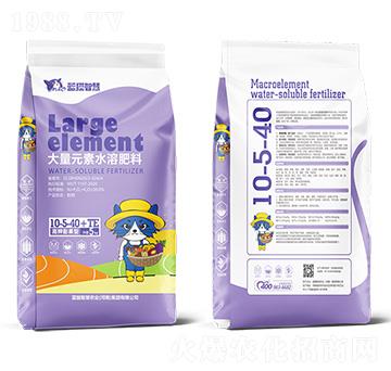 高鉀膨果型大量元素水溶肥10-5-40+TE-藍(lán)貓智慧