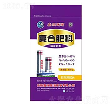 硫酸鉀型復(fù)合肥料25-13-7-鑫洞庭湖肥業(yè)