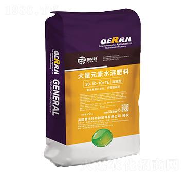高氮型大量元素水溶肥料30-10-10+TE-普法特